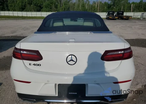 2018 Mercedes-Benz E 400 из США, поврежденный, VIN WDD1K6FB8JF036663